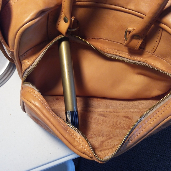 Forgotten West Leather Tooled Handbag - Picture 10 of 14